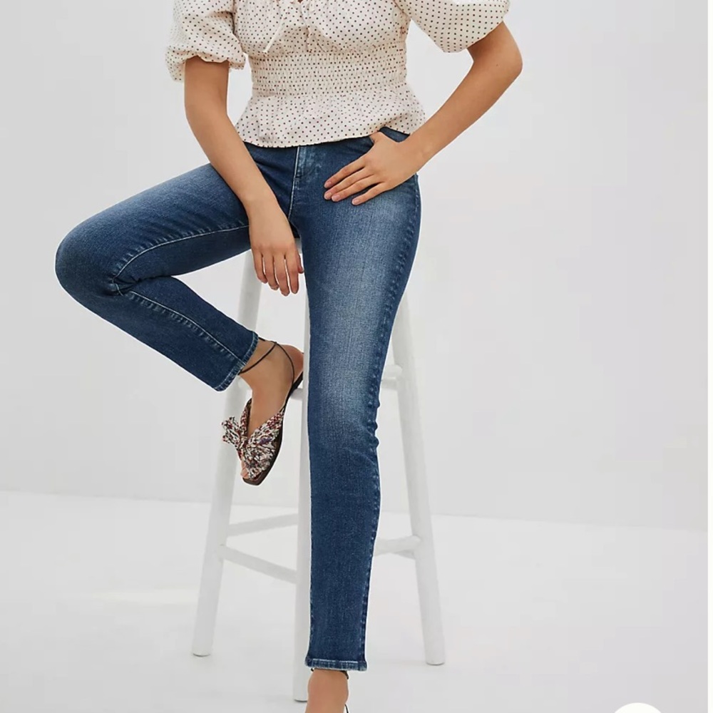 NWT! | AG JEANS | THE STEVIE PETITE SLIM STRAIGHT CUT JEANS, 32P